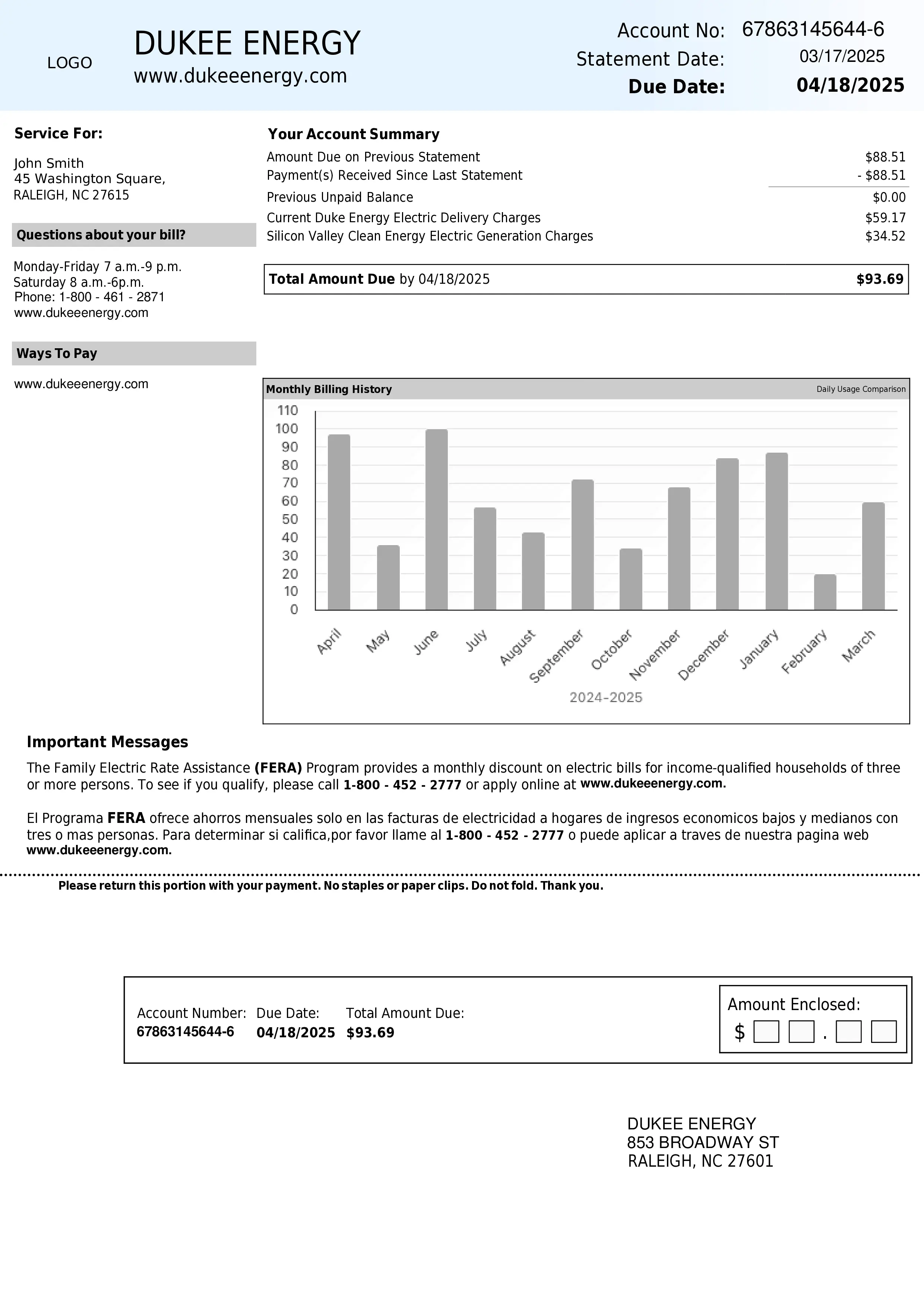 Generate Utility Bill Online - Utility Bill Generator