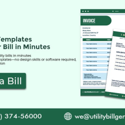 Best Utility Bill Templates: Create Your Bill in Minutes
